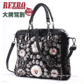 2015 Korea Fashion Button Diamond Retro Ladies Tote Handbag